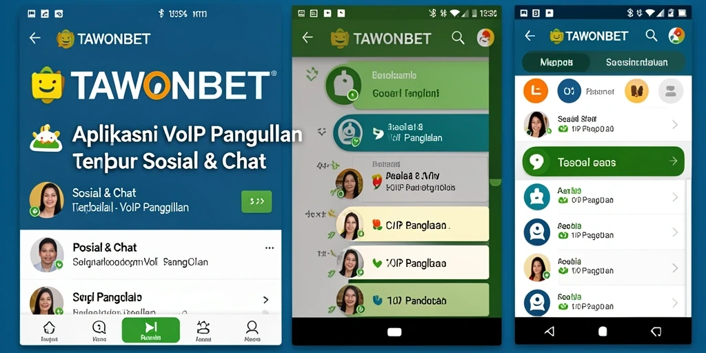 Antarmuka TAWONBET yang modern dan fungsional.