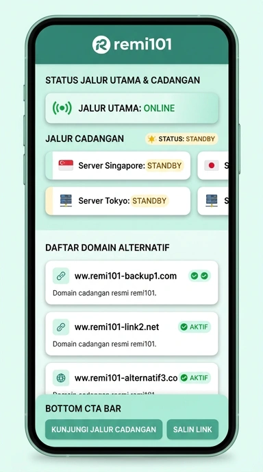 Akses Link Alternatif remi101 untuk Android Anda